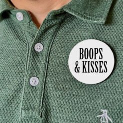 Personalised Badge Mock-up | Boops & Kisses Pet Care Gift Shop